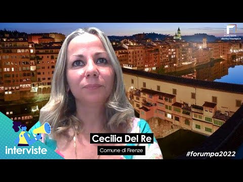 Cecilia Del Re a FORUM PA 2022