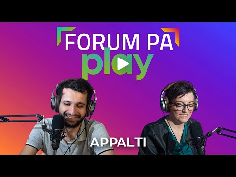 FORUM PA PLAY - Puntata 7: &quot;Nuovo Codice Appalti, tra grandi novità e questioni ancora aperte&quot;